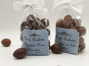 Œufs pralinés au chocolat